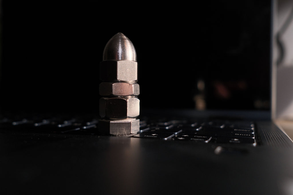 Desk Bolts — The No-Tech Key Weight