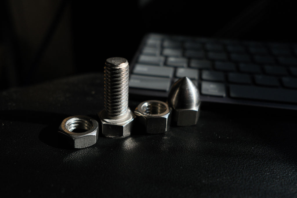 Desk Bolts — The No-Tech Key Weight